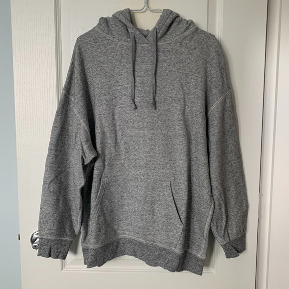 Uniqlo Oversized Hoodie in Heather Grey (Size M) - Picture 1 of 5
